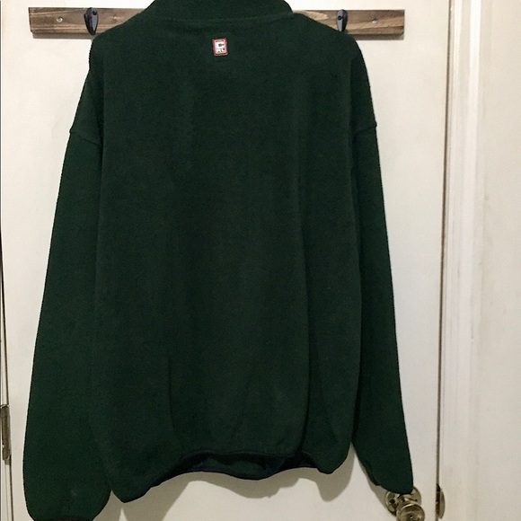 Chap Ralph Lauren Hunter Green Zip Pullover Jacket - Picture 4 of 7